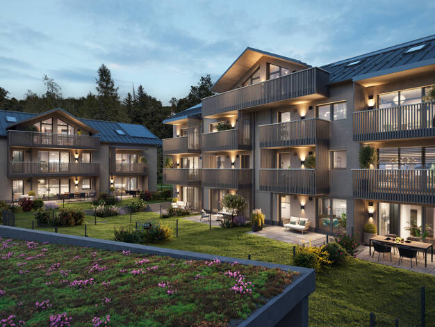 Wohnung zum Kauf - Neubau 591.056 € 3 Zimmer 72,1 m² 1. Geschoss Brannenburg 83098