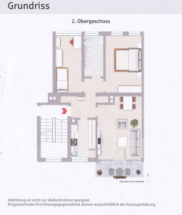 Wohnung zum Kauf provisionsfrei 350.000 € 3 Zimmer 69 m² 2. Geschoss frei ab 01.08.2025 Lützel 7 Koblenz 56070