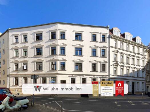 Wohnung zum Kauf 104.000 € 1 Zimmer 31,5 m² 2. Geschoss Gohlis-Süd Leipzig 04155