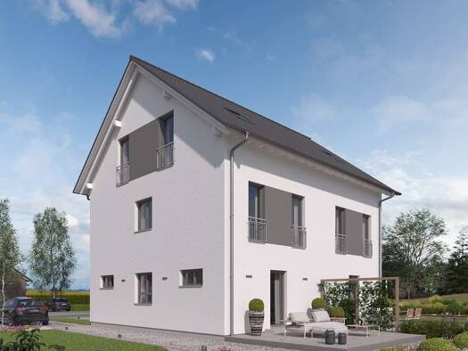 Doppelhaushälfte zum Kauf provisionsfrei 486.959 € 4 Zimmer 140 m² 300 m² Grundstück Ichenheim Neuried 77743