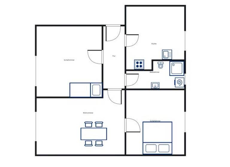 Wohnung zur Miete 615 € 3 Zimmer 71,5 m² 2. Geschoss frei ab 11.04.2026 Friedrich-Wöhler-Str. 11 Nord-Holland Kassel 34127