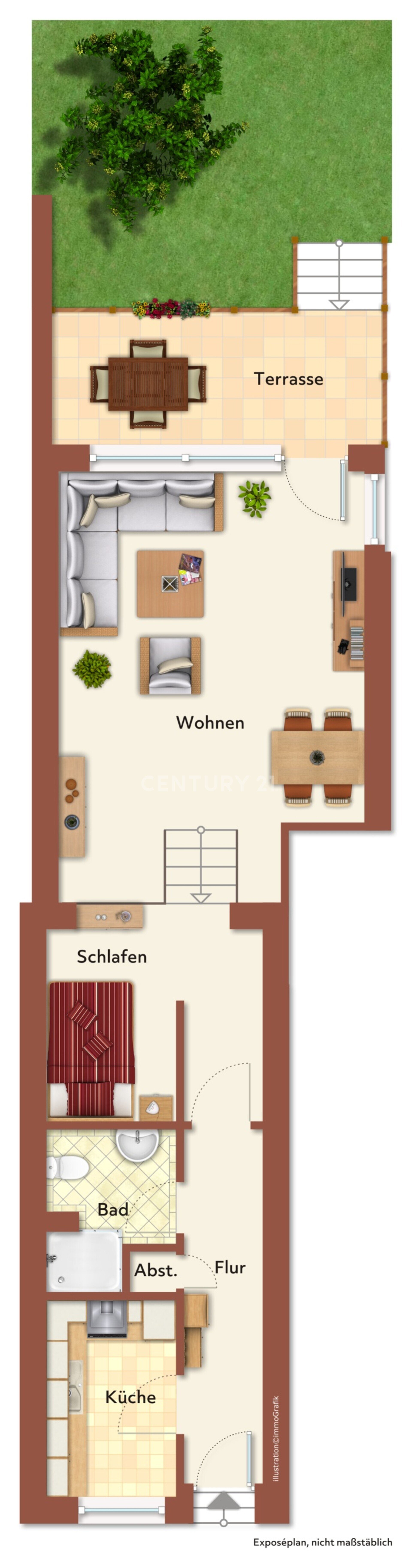 Bungalow zum Kauf 180.000 € 2 Zimmer 56 m²<br/>Wohnfläche 219 m²<br/>Grundstück Schlad Oberhausen - Stadt Mitte 46047