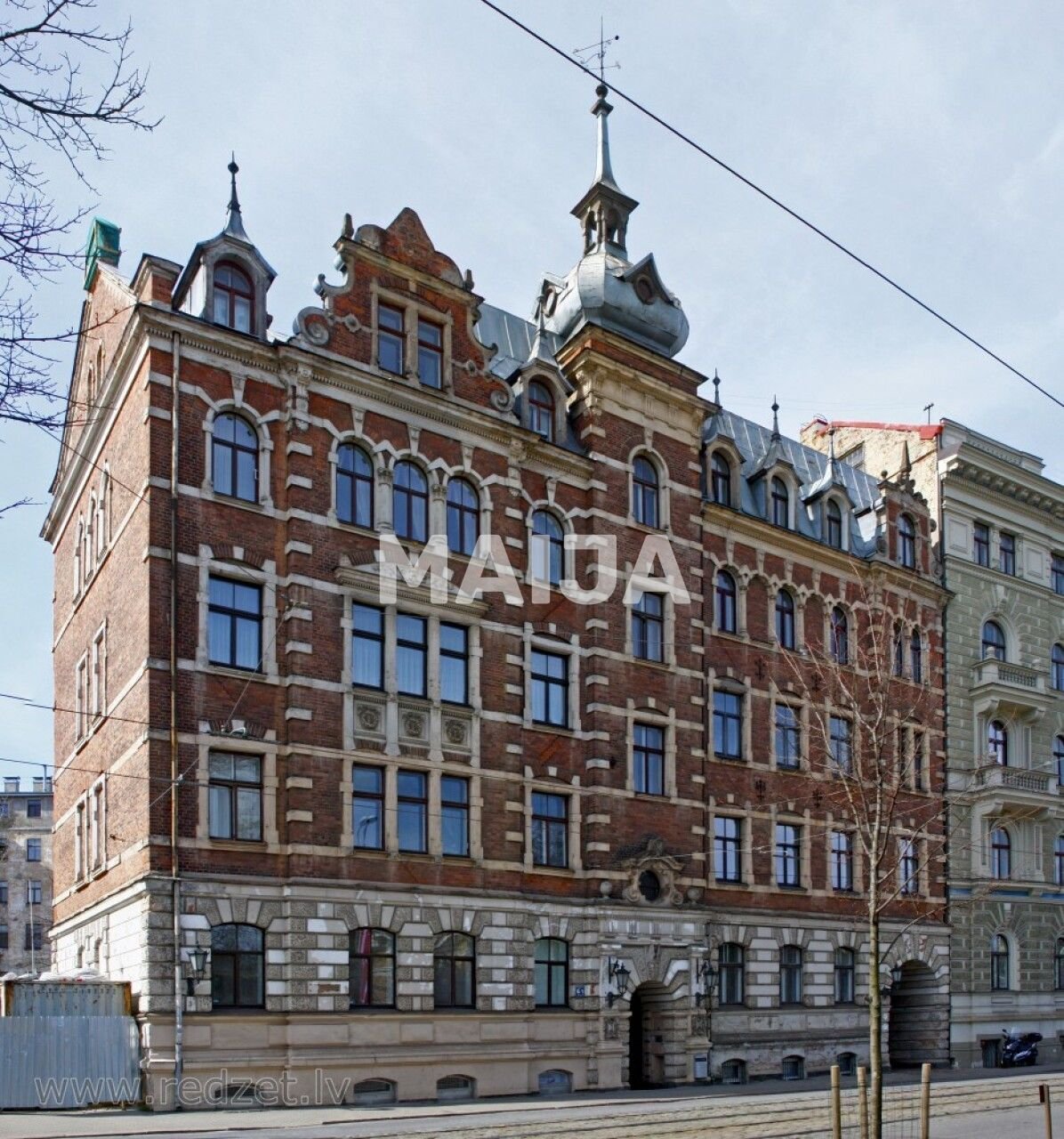 Reihenmittelhaus zum Kauf 210.000 € 4 Zimmer 103 m²<br/>Wohnfläche Zigfrida Annas Meierovica bulvaris 6, Riga Riga 1050