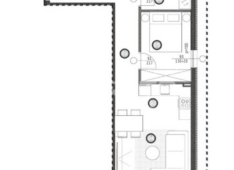Wohnung zum Kauf 251.905 € 3 Zimmer 60 m² 3. Geschoss Omis