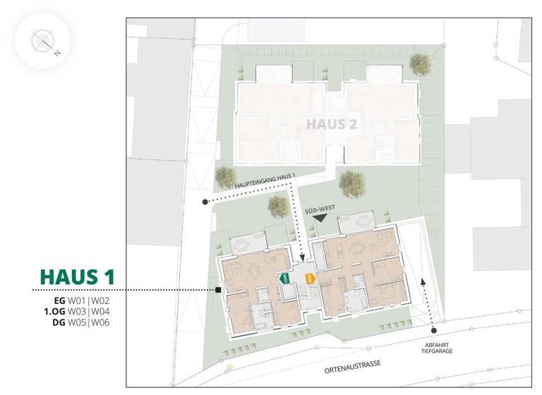 Fertig- und Musterhäuser zum Kauf Ortenaustraße 54-54c Elgersweier Offenburg 77656