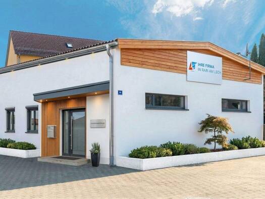 Bürogebäude zur Miete provisionsfrei 1.500 € 125 m² Bürofläche Böhmerwaldstraße 6 A Rain 86641