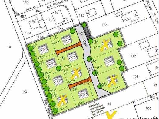 Grundstück zum Kauf 54.646 € 614 m² Grundstück Windheim Petershagen 32469