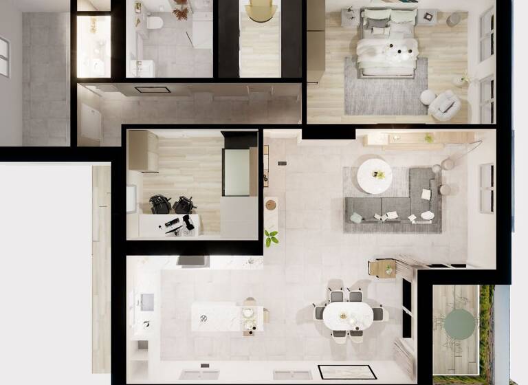 Wohnung zum Kauf provisionsfrei 479.000 € 3 Zimmer 130,8 m²<br/>Wohnfläche Nennig Perl 66706