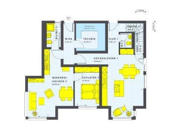 Mehrfamilienhaus zum Kauf 721.996 € 5,5 Zimmer 203 m² 550 m² Grundstück Herdwangen Herdwangen-Schönach 88634