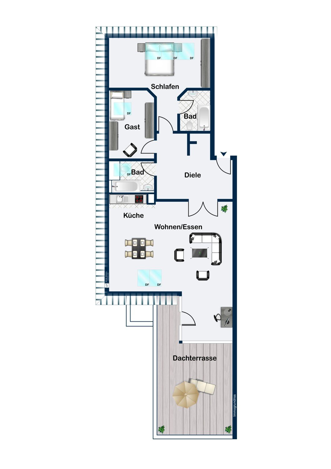 Wohnung zum Kauf 320.000 € 3 Zimmer 103,3 m²<br/>Wohnfläche 3.<br/>Geschoss Motzen Mittenwalde / Motzen 15749