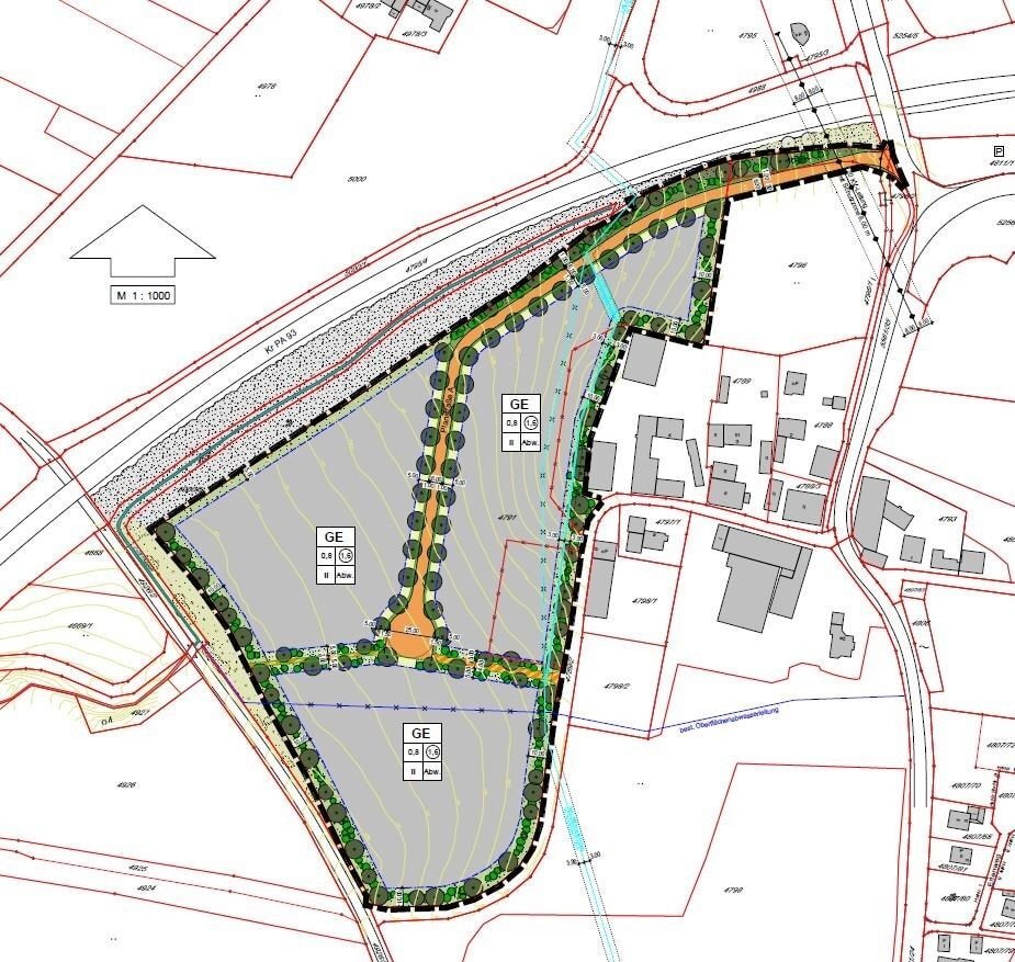 Gewerbegrundstück zum Kauf provisionsfrei 248.000 € 3.000 m²<br/>Grundstück Friebersdorf Neukirchen 94154