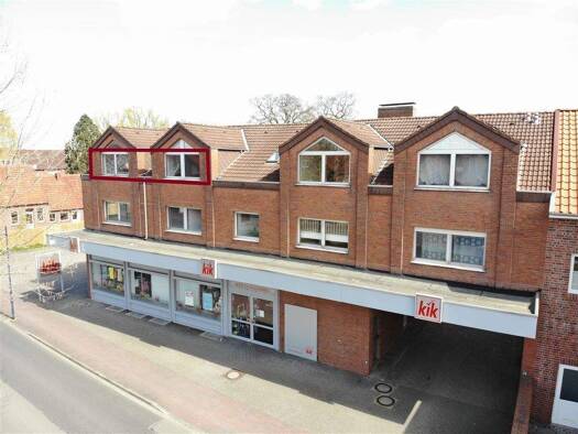 Wohnung zur Miete 600 € 2 Zimmer 53 m² Splitting links 3 Papenburg 26871