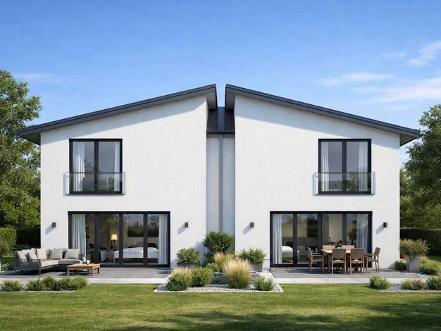 Doppelhaushälfte zum Kauf 739.600 € 4 Zimmer 176,1 m² 374 m² Grundstück Düsseldorfer Landstr. 390 Huckingen Duisburg-Süd 47259