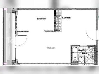 Wohnung zur Miete 720 € 2 Zimmer 57 m² 2. Geschoss Alt-Hohenschönhausen Berlin 10369