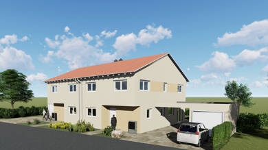 Doppelhaushälfte zum Kauf - Neubau provisionsfrei 669.500 € 5 Zimmer 161 m² 358 m² Grundstück Schabringen Wittislingen 89426