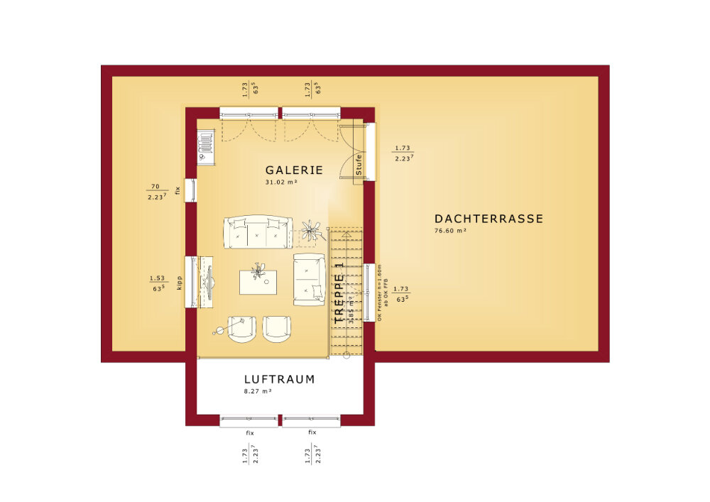 Bungalow zum Kauf provisionsfrei 593.567 € 5 Zimmer 118 m²<br/>Wohnfläche 490 m²<br/>Grundstück Grolsheim 55459