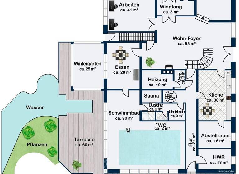 Einfamilienhaus zum Kauf 1.950.000 € 15 Zimmer 766 m² 19.907 m² Grundstück Gamsen Gifhorn / Gamsen 38518