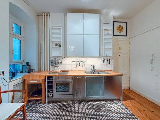 Wohnung zur Miete 1.050 € 1,5 Zimmer 48 m² Geschoss EG/5 frei ab sofort Lohmeyerstraße 19 Charlottenburg Berlin 10587