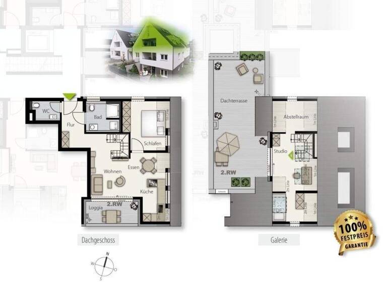 Wohnung zum Kauf - Neubau provisionsfrei 549.000 € 3,5 Zimmer 88 m² Weil im Schönbuch 71093