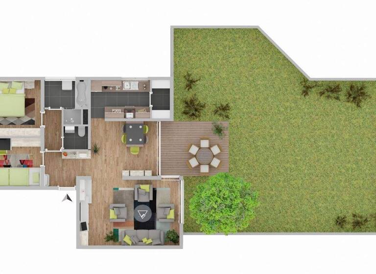 Wohnung zum Kauf 429.000 € 3,5 Zimmer 104,3 m² EG Ruit Ostfildern 73760