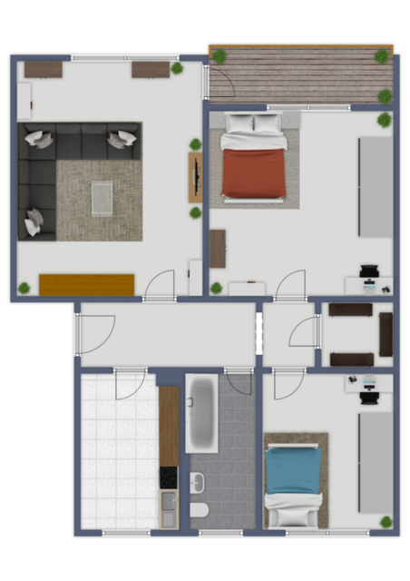 Wohnung zur Miete 635 € 3 Zimmer 72 m²<br/>Wohnfläche EG<br/>Geschoss ab sofort<br/>Verfügbarkeit Masurenring 10 Neumühlen - Dietrichsdorf Bezirk 2 Kiel 24149