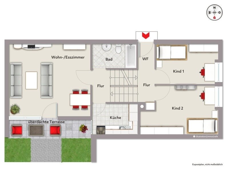 Reihenmittelhaus zum Kauf 449.000 € 4 Zimmer 100,6 m²<br/>Wohnfläche 217,7 m²<br/>Grundstück 01.03.2025<br/>Verfügbarkeit Kornburg / Worzeldorf Nürnberg 90455