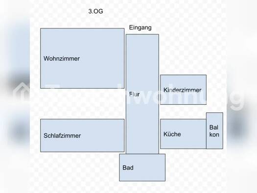 Wohnung zur Miete Tauschwohnung 800 € 3 Zimmer 65 m² 3. Geschoss Neustadt-Süd Köln 50677