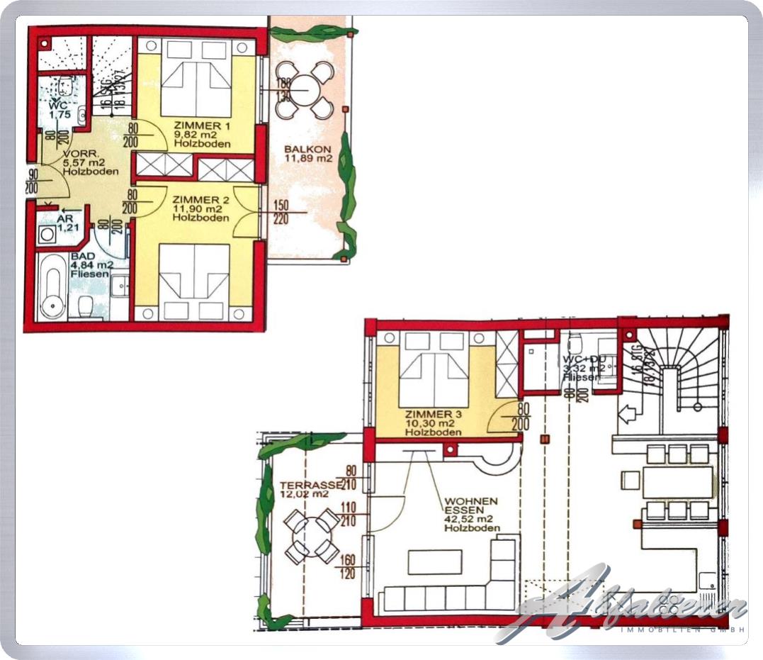 Wohnung zum Kauf 885.000 € 4 Zimmer 91,2 m²<br/>Wohnfläche 2.<br/>Geschoss Mittersill 5730