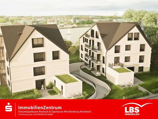 Wohnung zum Kauf - Erstbezug 699.500 € 3 Zimmer 91,9 m² Gehlsdorf Rostock 18147