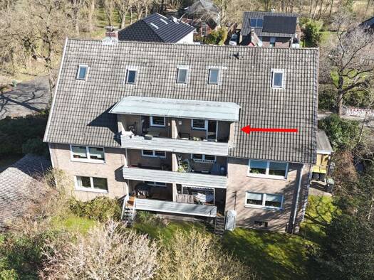 Wohnung zur Miete 655 € 3 Zimmer 68 m² Dachgeschoss, 2. Geschoss frei ab sofort Quellenweg 171 Bloherfelde Oldenburg 26129