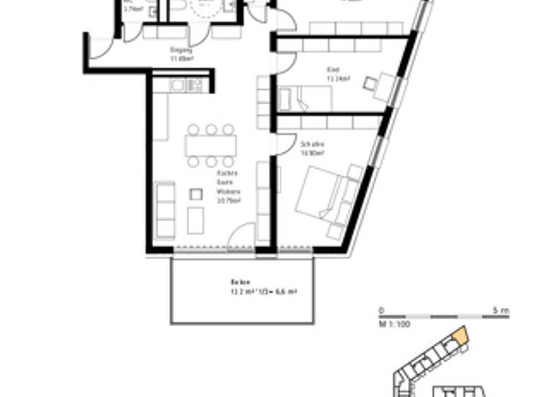 Wohnung zum Kauf - Erstbezug 652.000 € 4 Zimmer 109,7 m² 3. Geschoss Burghausen 84489