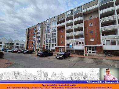 Wohnung zum Kauf 109.800 € 3 Zimmer 64 m² frei ab sofort Rostocker Straße Am Oberbach Neubrandenburg 17033
