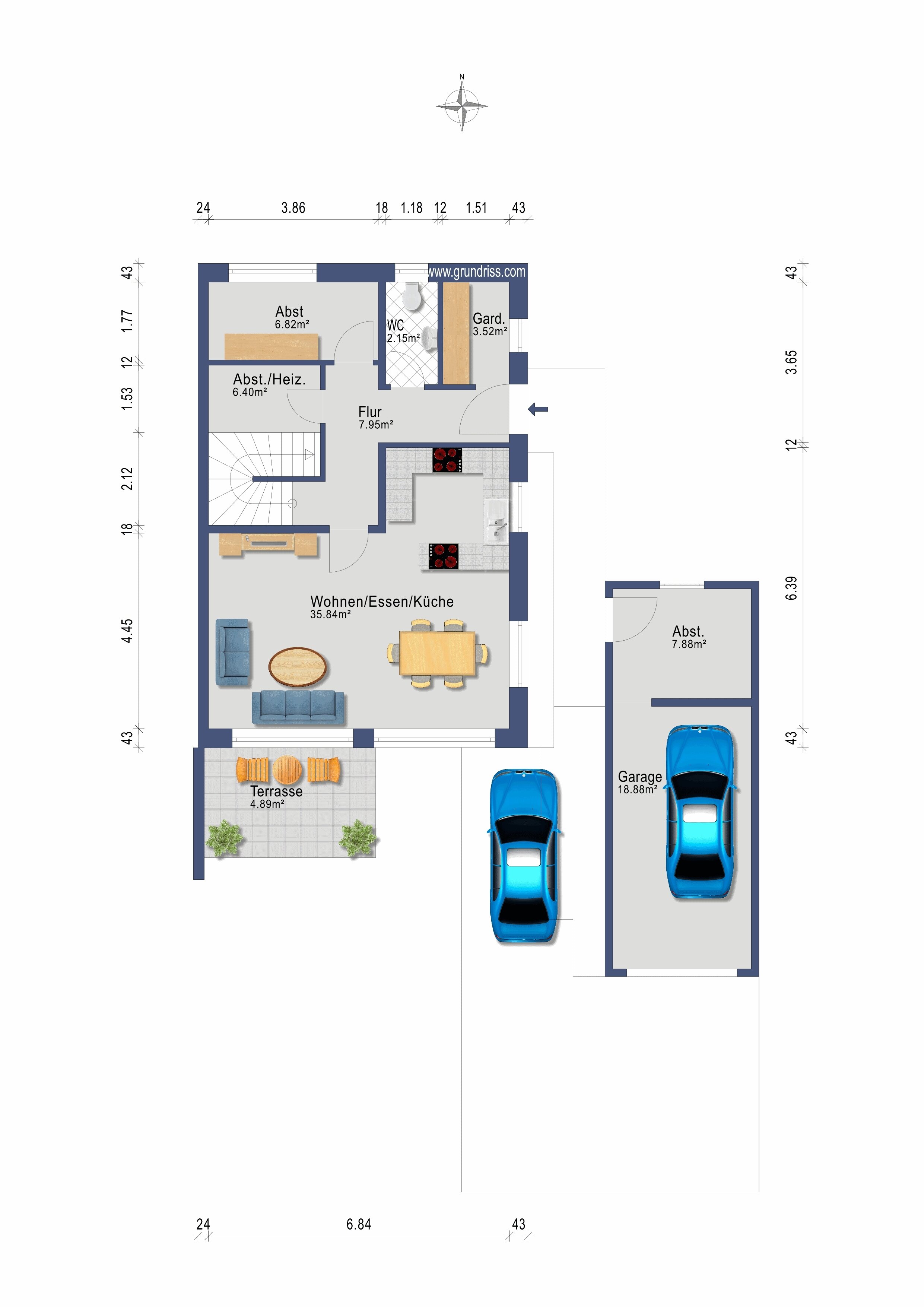 Doppelhaushälfte zum Kauf 527.000 € 5 Zimmer 130 m²<br/>Wohnfläche 388 m²<br/>Grundstück 01.04.2026<br/>Verfügbarkeit Dingolfing Dingolfing 84130