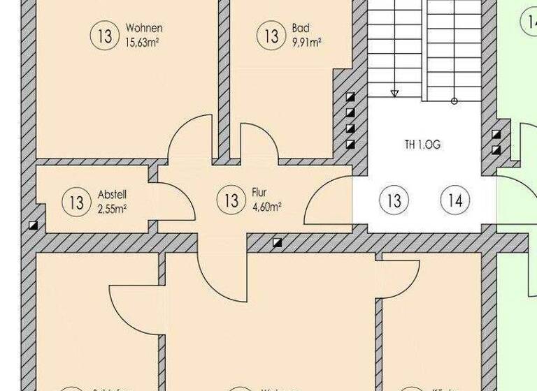 Wohnung zur Miete 950 € 3 Zimmer 75 m² 1. Geschoss Fürstenwalde 15517