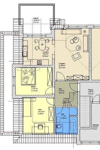 Wohnung zur Miete 1.150 € 4 Zimmer 78,7 m²<br/>Wohnfläche 1.<br/>Geschoss Mildstedter Straße 8c Karlshagen 17449