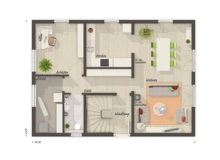 Einfamilienhaus zum Kauf provisionsfrei 508.000 € 5 Zimmer 142 m² 740 m² Grundstück Ortsbereich Ostrach 88356