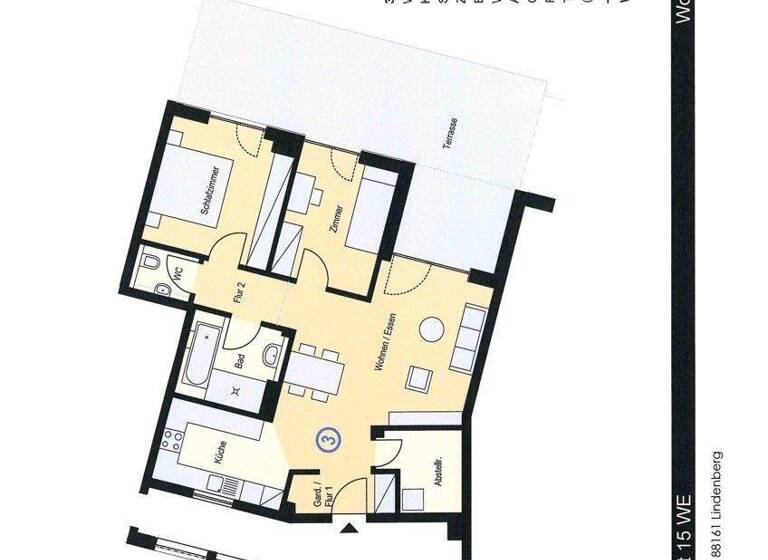 Wohnung zum Kauf 439.500 € 3 Zimmer 91,4 m² Lindenberg 88161