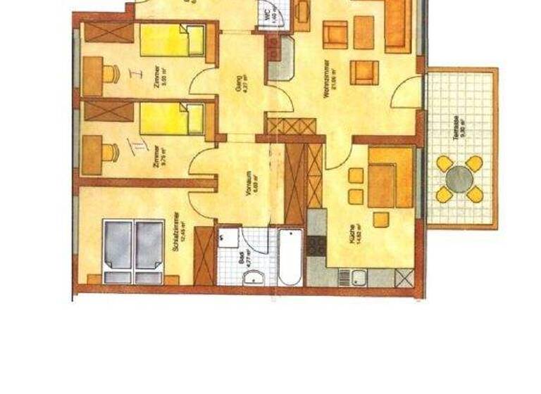 Wohnung zum Kauf 399.000 € 4 Zimmer 90,8 m² 1. Geschoss Buch 6220
