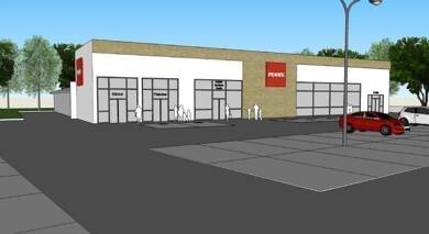 Ladenfläche zur Miete - Neubau 53 m² Verkaufsfläche Leipziger Strasse 33 Lößnitz 21 Freiberg 09599