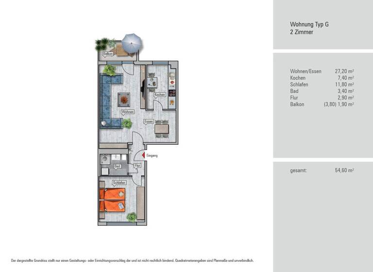 Wohnung zur Miete 320 € 2 Zimmer 54,6 m² 5. Geschoss frei ab sofort Marie-Tilch-Str. 25 Hutholz Chemnitz 09123