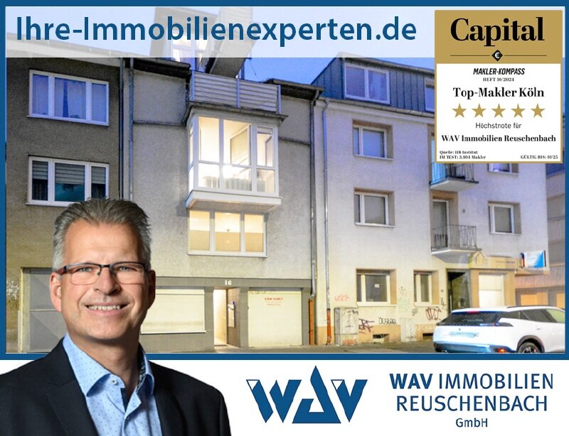 Wohnung zum Kauf 249.500 € 1 Zimmer 45 m²<br/>Wohnfläche Nippes Köln 50733