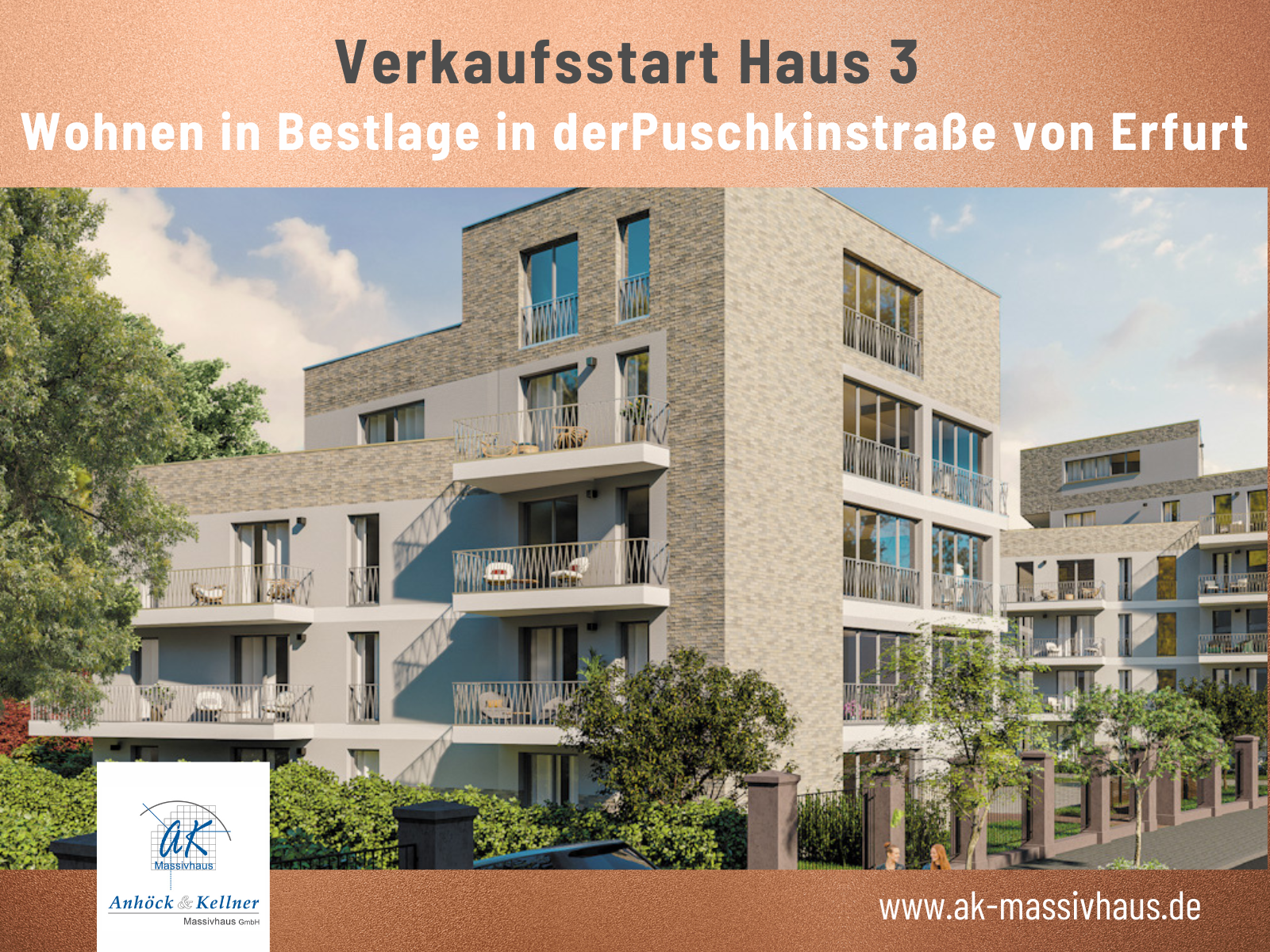 Wohnung zum Kauf provisionsfrei 558.800 € 3 Zimmer 88 m²<br/>Wohnfläche 1.<br/>Geschoss ab sofort<br/>Verfügbarkeit Erfurt 99084