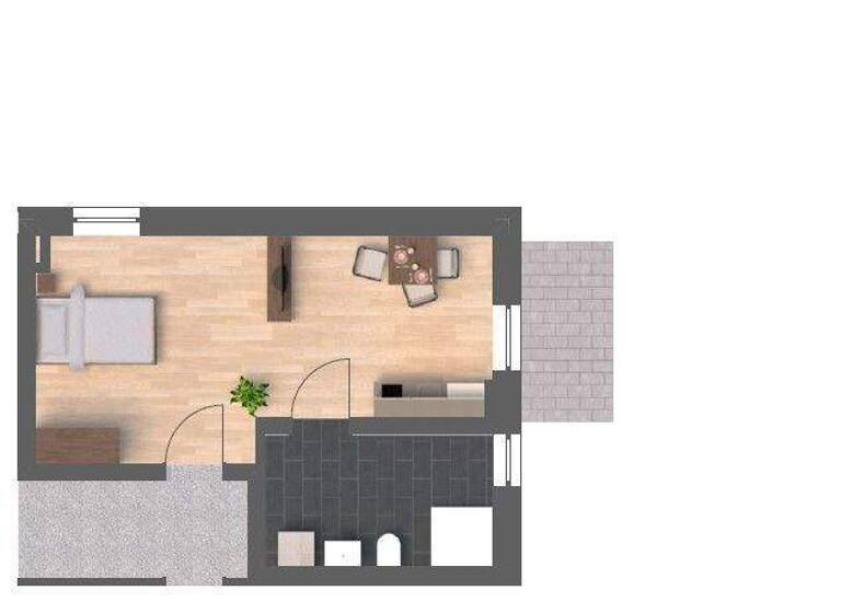 Studio zur Miete - Erstbezug 539 € 1 Zimmer 35,9 m² 4. Geschoss frei ab 01.04.2026 Niedervellmar Vellmar 34246
