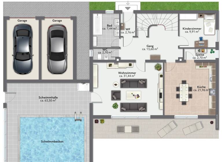 Mehrfamilienhaus zum Kauf 669.000 € 7 Zimmer 184 m² 920 m² Grundstück Bachmehring Eiselfing 83549