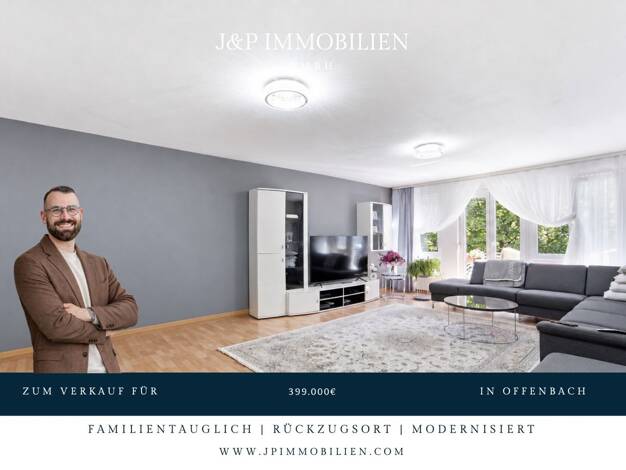 Wohnung zum Kauf 399.000 € 4 Zimmer 102 m² Lauterborn Offenbach am Main 63069