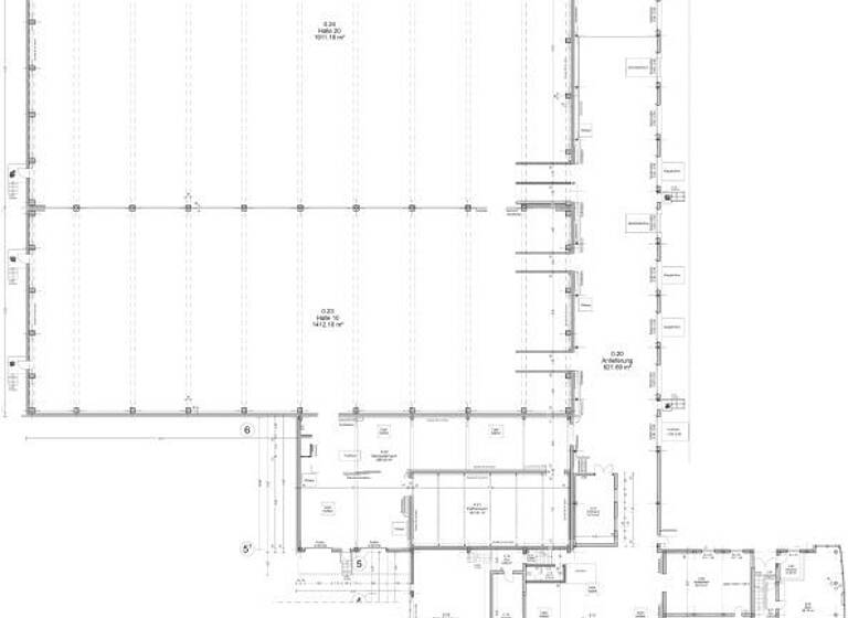 Lagerhalle zur Miete 5.439 m² Lagerfläche Ansbach 91522