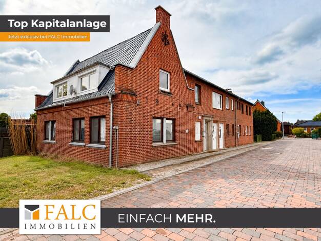 Mehrfamilienhaus zum Kauf als Kapitalanlage geeignet 449.000 € 15 Zimmer 350 m² 648 m² Grundstück Nortorf 24589