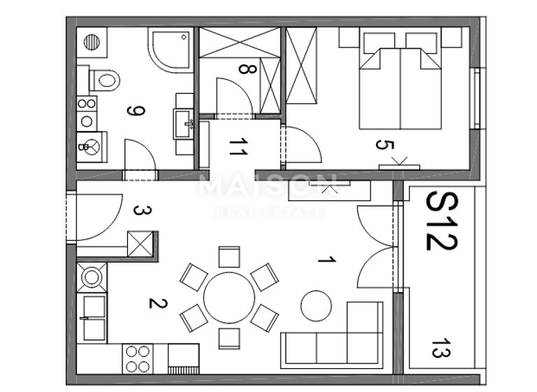 Wohnung zum Kauf 142.530 € 2 Zimmer 3. Geschoss Klinca Sela 10450