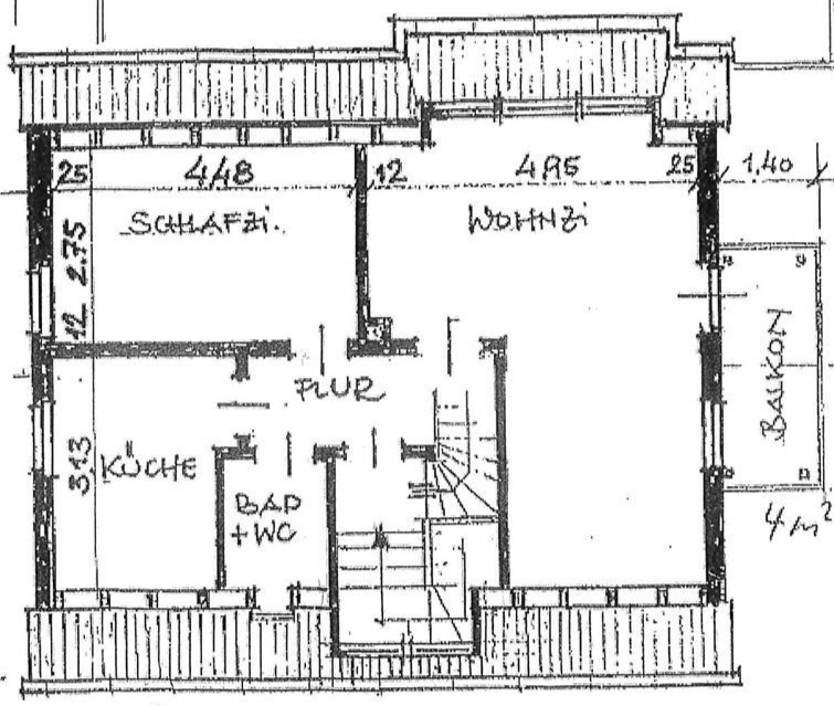 Wohnung zur Miete 600 € 2 Zimmer 55 m²<br/>Wohnfläche 3.<br/>Geschoss ab sofort<br/>Verfügbarkeit Am Bahndamm 24 Schwaig Schwaig b. Nürnberg 90571