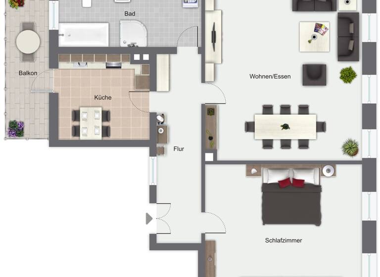 Wohnung zur Miete 499 € 2 Zimmer 76 m²<br/>Wohnfläche 3.<br/>Geschoss ab sofort<br/>Verfügbarkeit Parkstraße 2 Innenstadt Riesa 01589